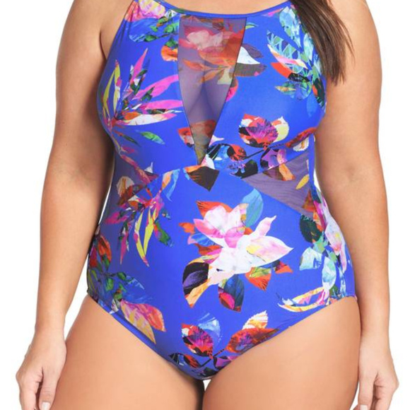 La Blanca Other - NWT La BlancaTropics Mesh Swimsuit One-piece